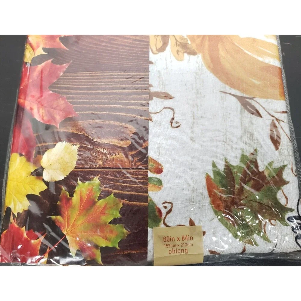 Printed Fabric Tablecloth,60